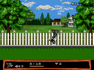 Tom and Jerry Frantic Antics screenshot 4 for Sega Genesis